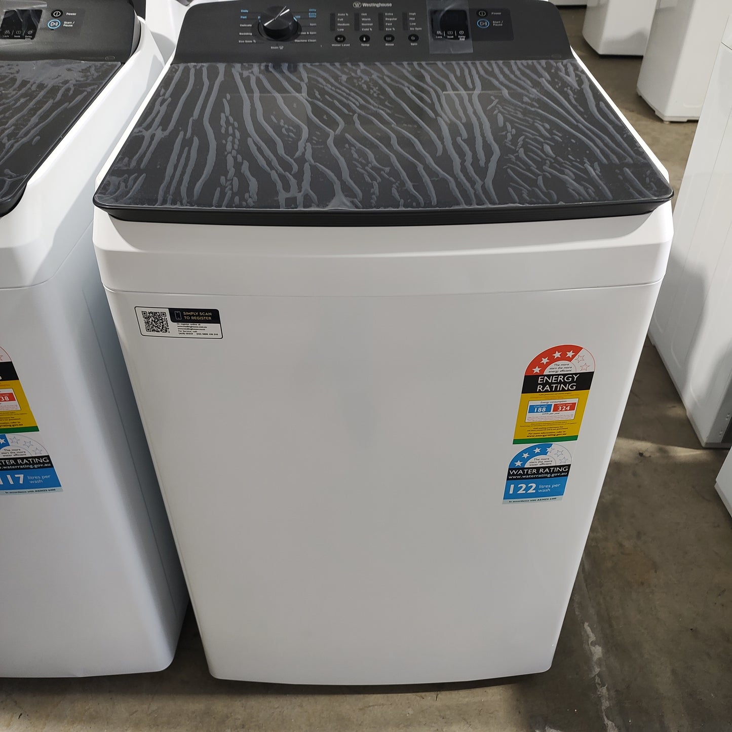 Westinghouse 10kg Top Load Washing Machine WWT1084C7WA