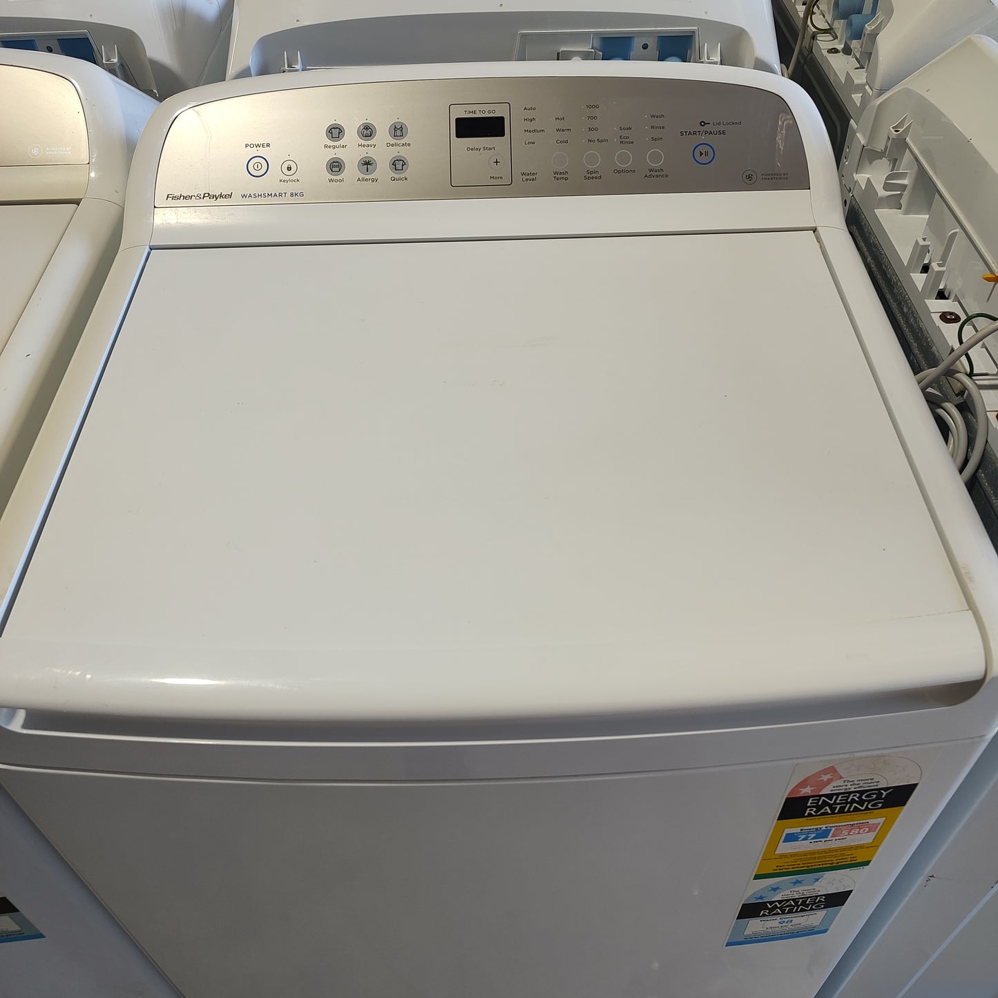 Fisher & Paykel WA8060G1 8kg Top Load Washing Machine