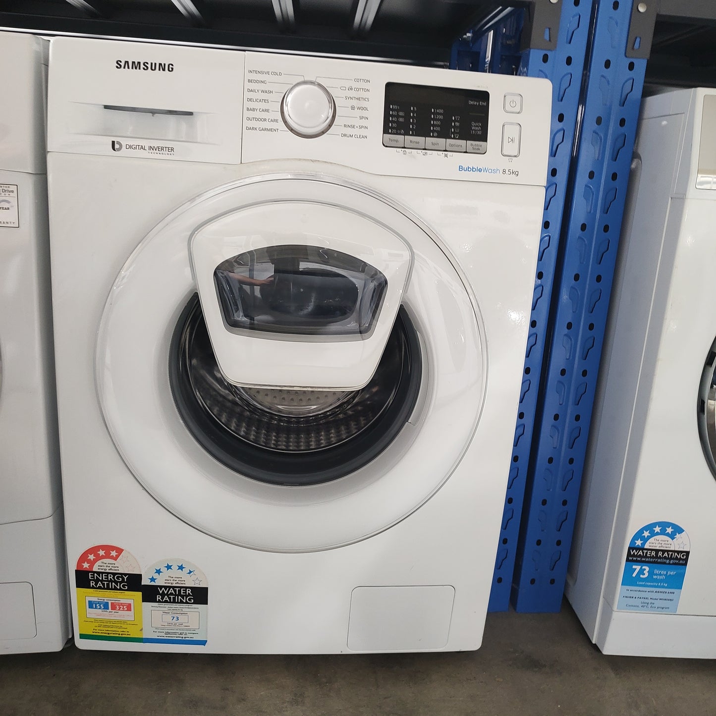 Samsung WW85K5410WW AddWash™ 8.5kg Front Load Washing Machine