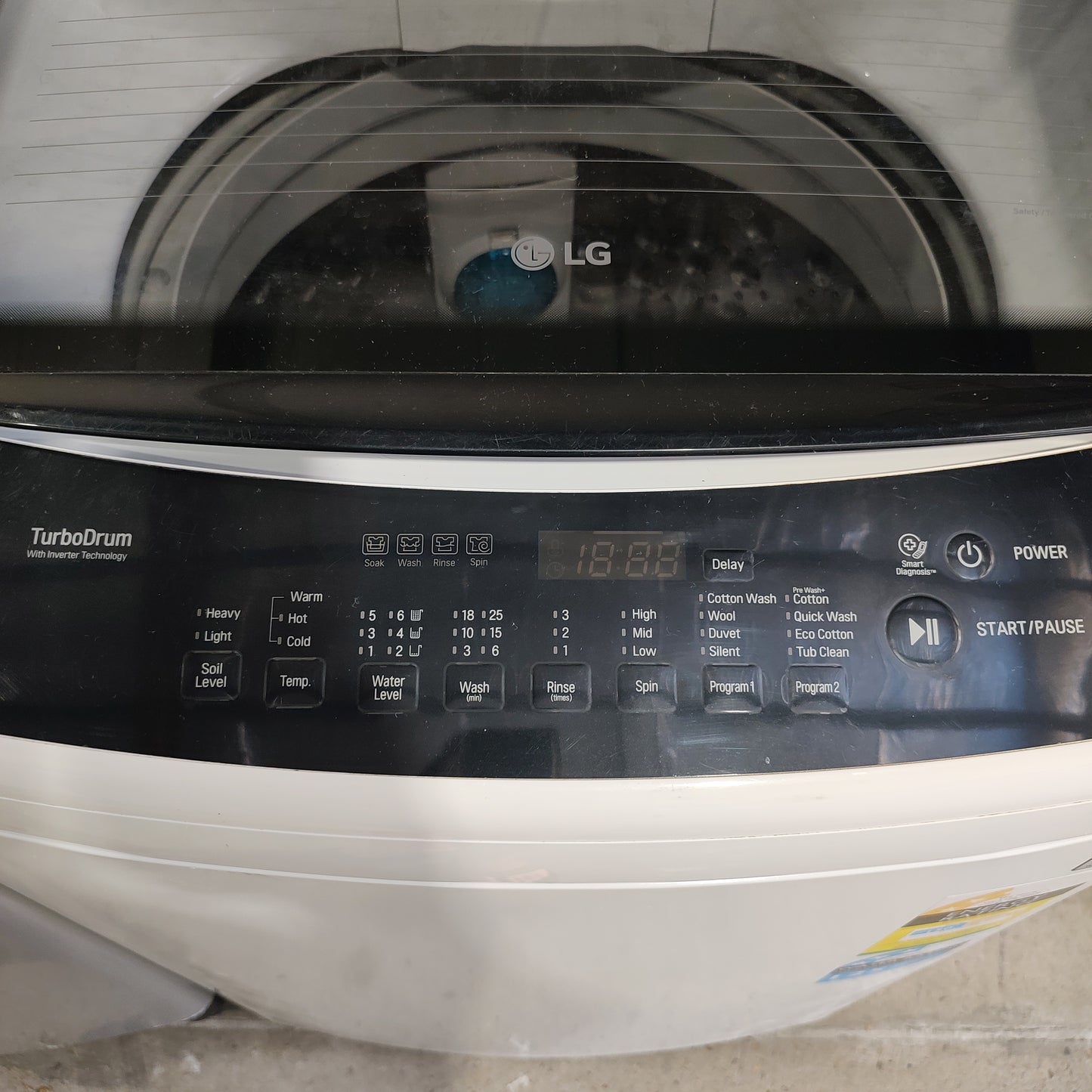 LG 8.5kg Top Load Washing Machine WTG-8521