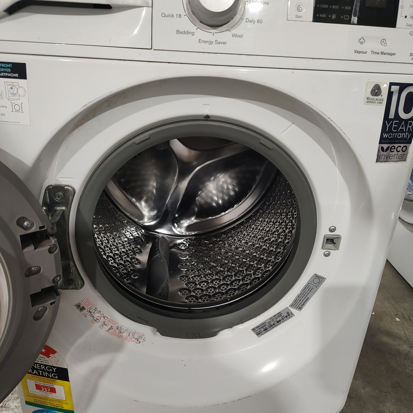Electrolux EWF12853 8.5kg Front Load Washing Machine