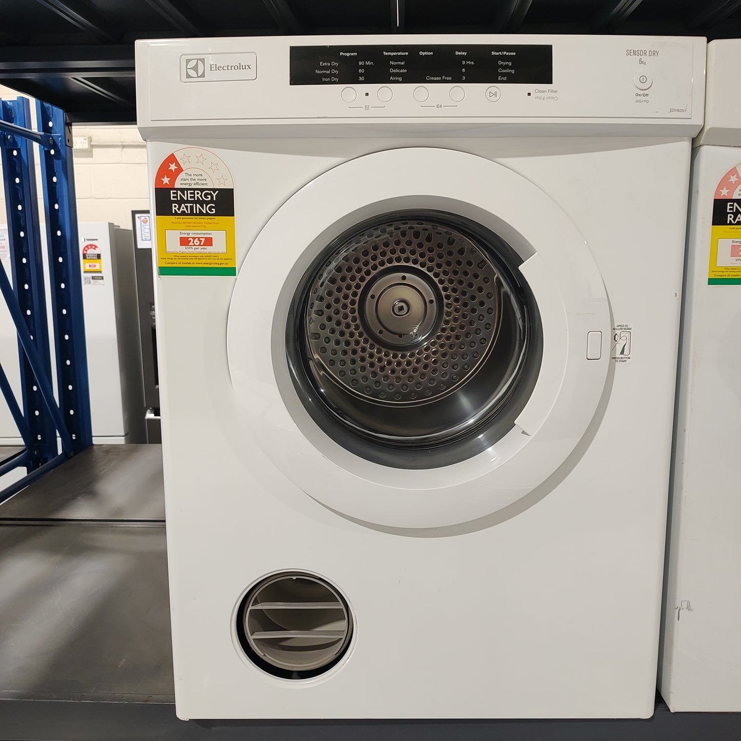 Electrolux EDV6051 6kg Vented Dryer