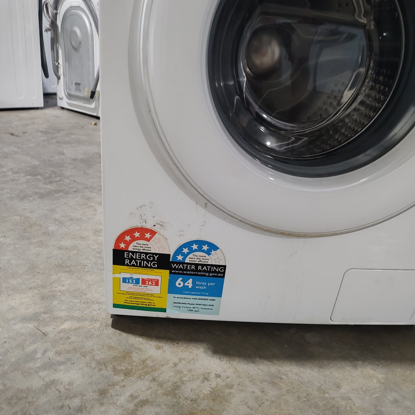 7.5kg Front Load Washer - WW75J5210IW