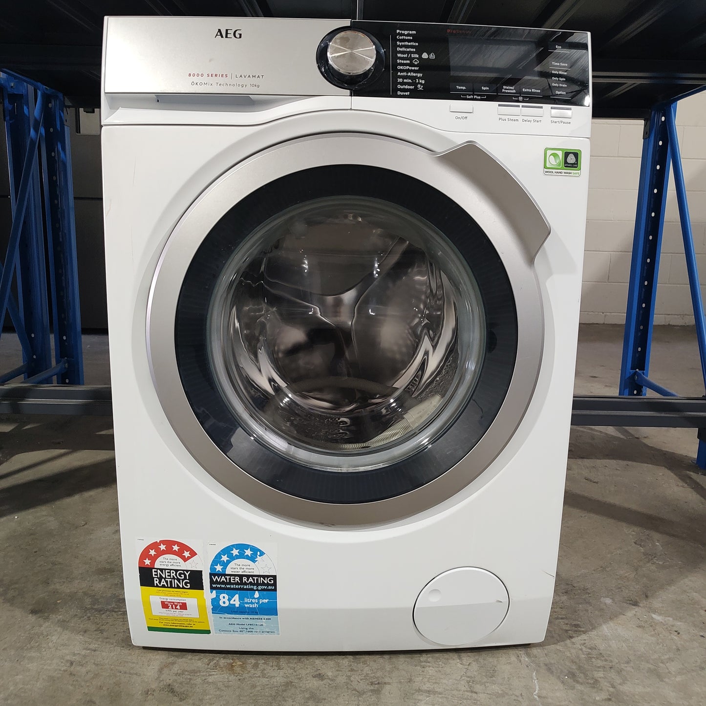 AEG LF8C1612A 10kg 8000 Series Front Load Washing Machine