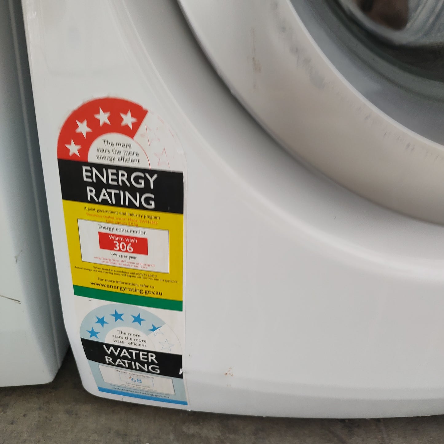 Electrolux EWF12832 8kg Front Load Washing Machine