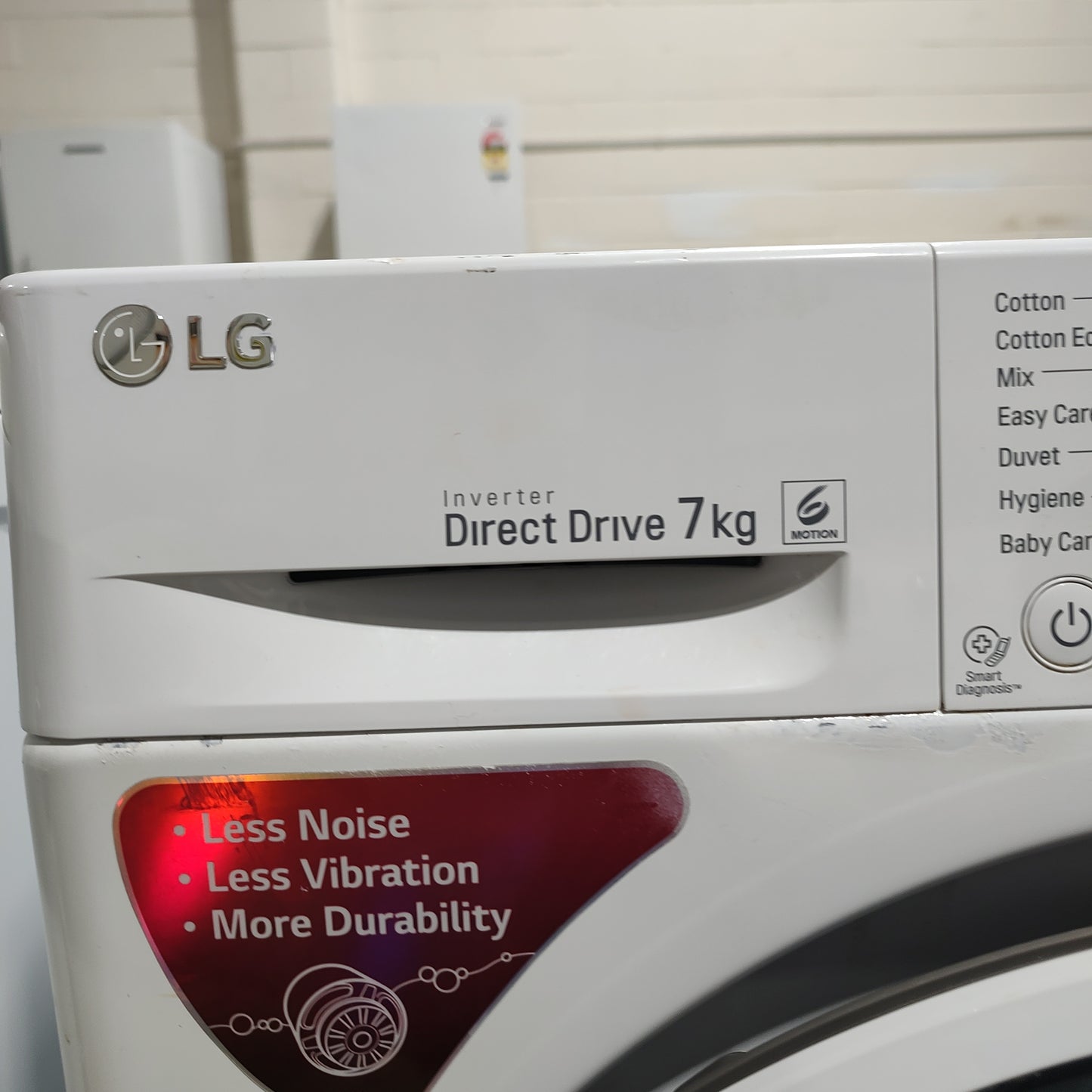 LG WD1207NCW 7kg Front Load Washing Machine