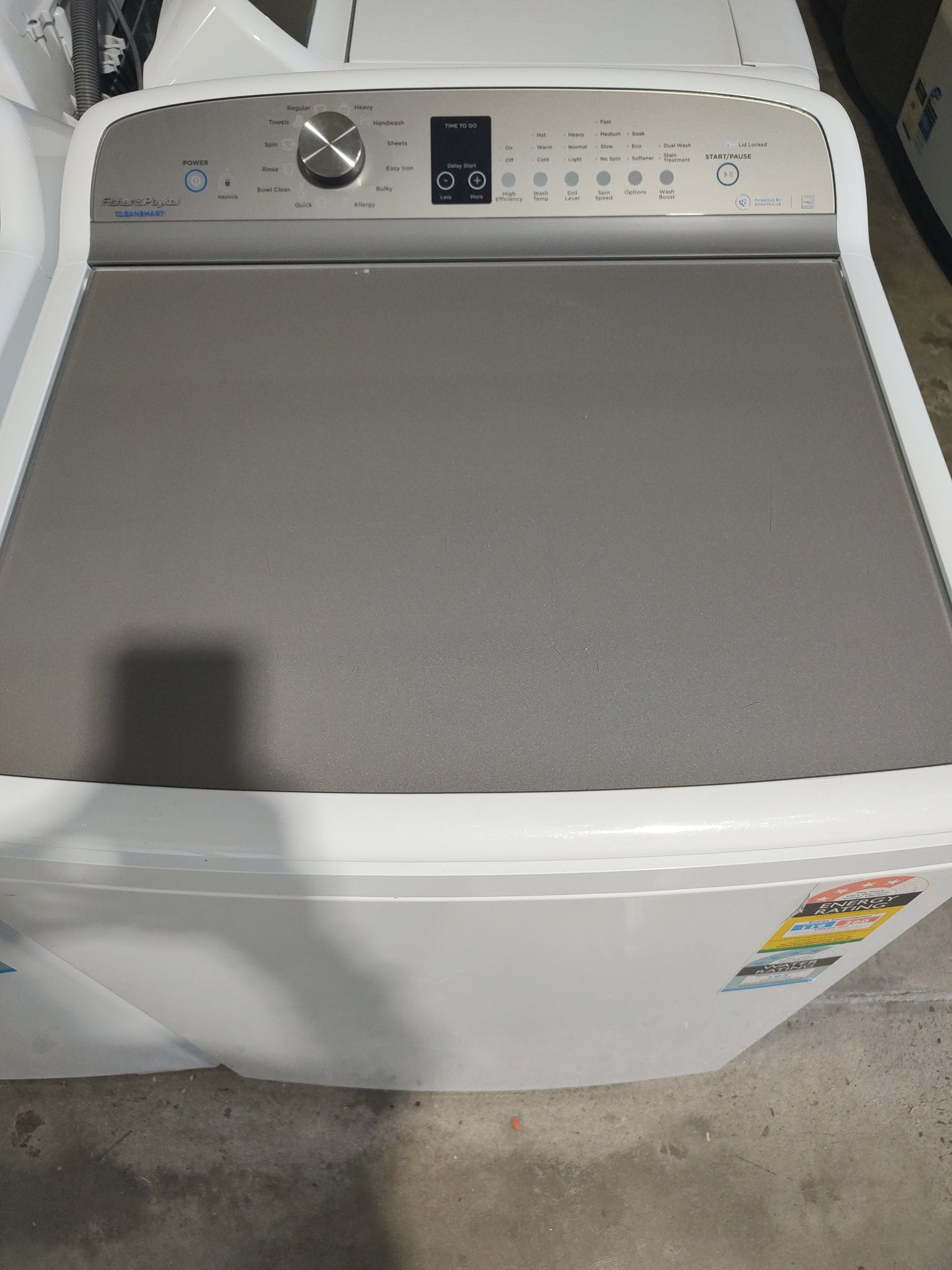 Fisher & Paykel FabricSmart 10kg Top Load Washing Machine WA1068P1