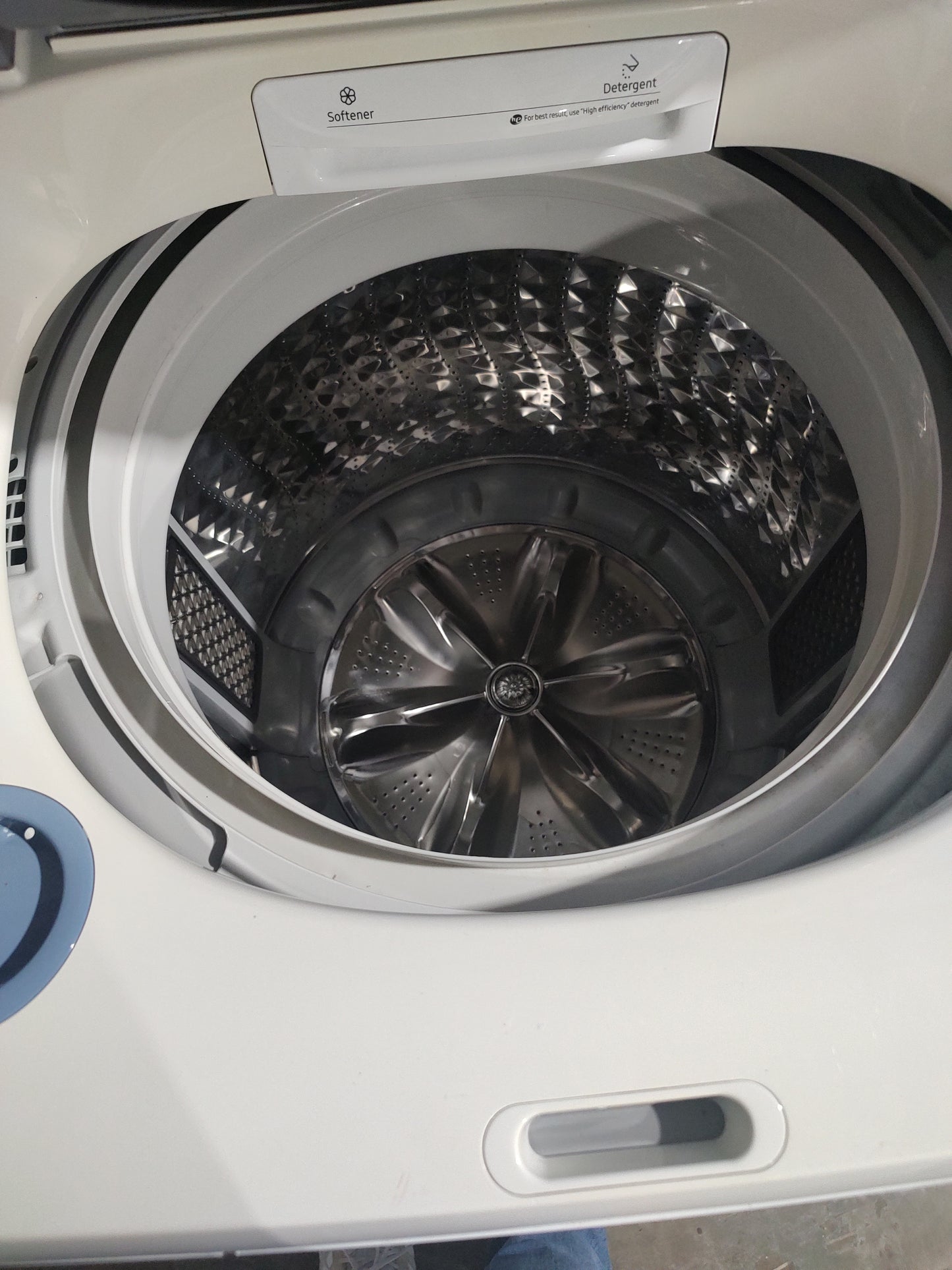 Samsung 11kg Activ DualWash Top Load Washing Machine WA11M8700GW